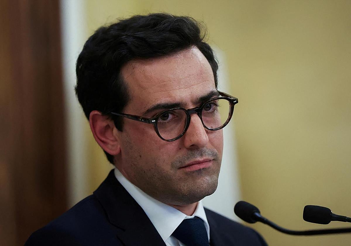 El ministro de Exteriores francés, Stéphane SéjournéStéphane Séjourné