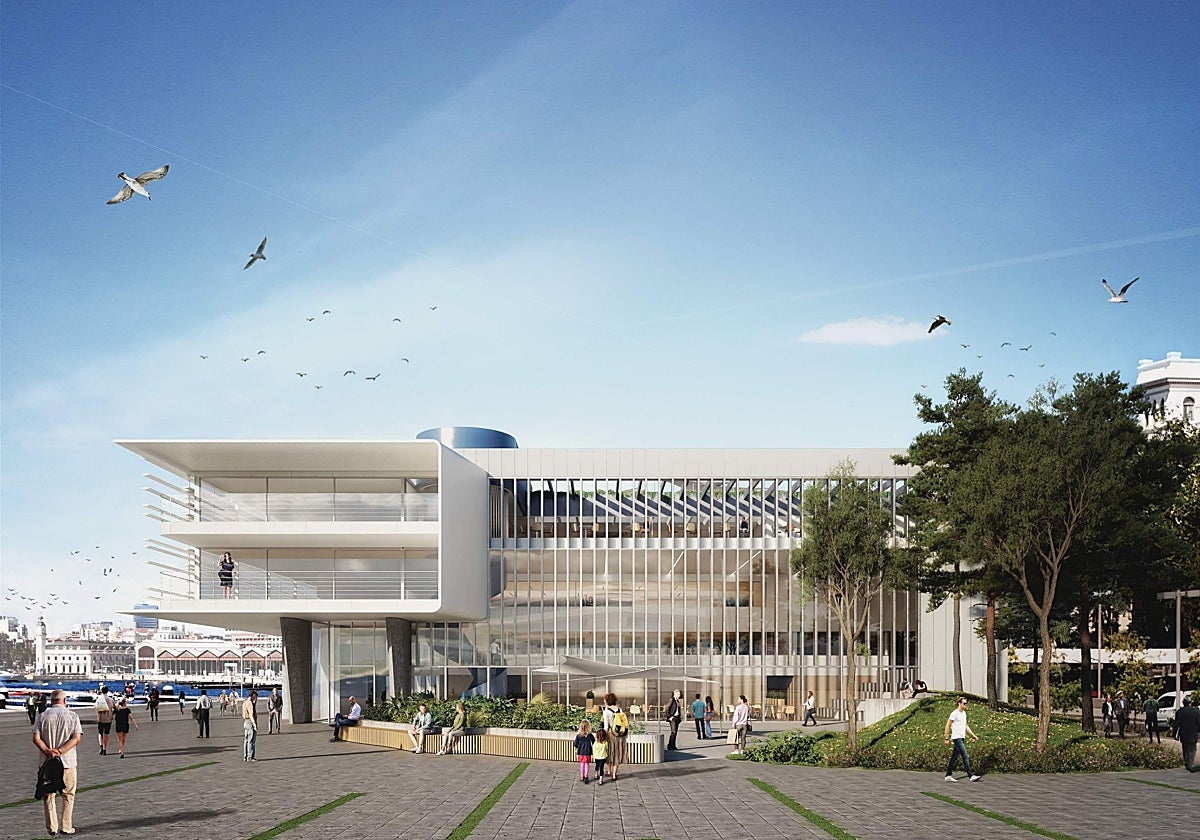 Proyecto del nuevo edificio de Marina de Empresas en Valencia