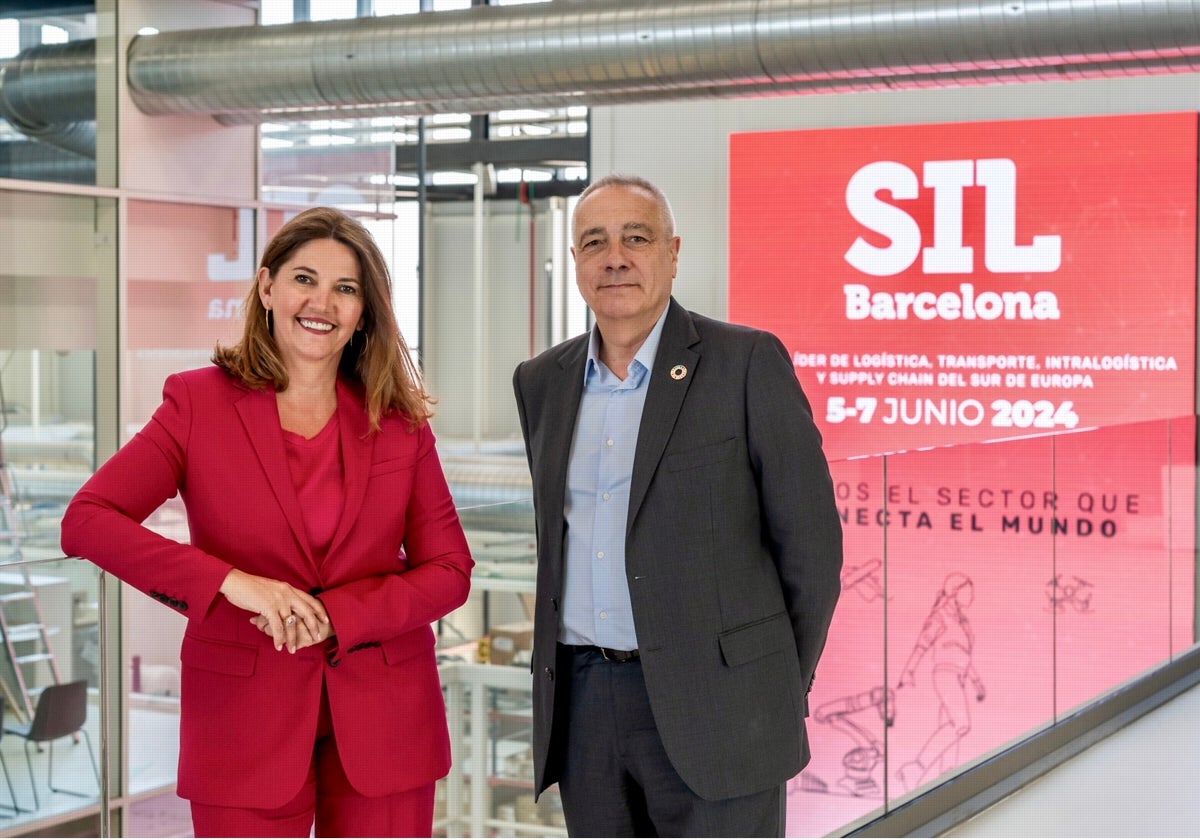 Blanca Sorigué y Pere Navvarro, directora general y delegado especial del Estado en el Consorcio de la Zona Franca de Barcelona, respectivamente