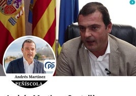 El PP de Castellón denuncia ante la Guardia Civil la suplantación de identidad del alcalde de Peñíscola en un perfil falso de Facebook