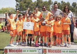 Clausura y entrega de premios del 'Villa de Mocejón', un torneo de referencia para prebenjamines y chupetines