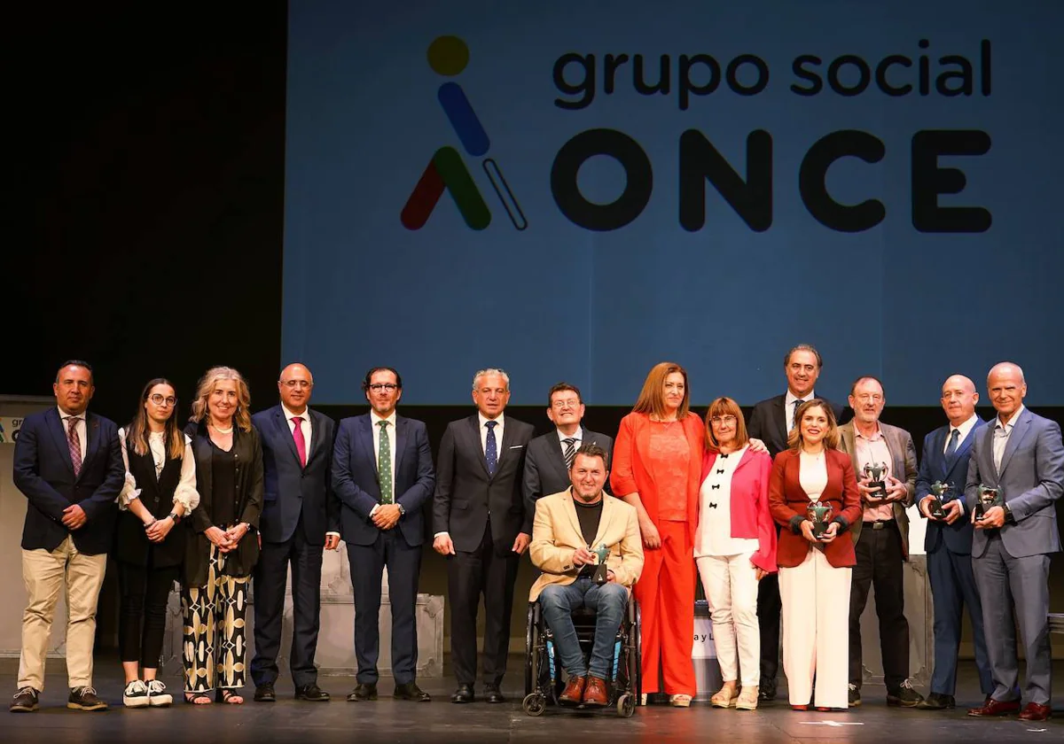 El teatro Calderón de Valladolid acogió la gala de la ONCE