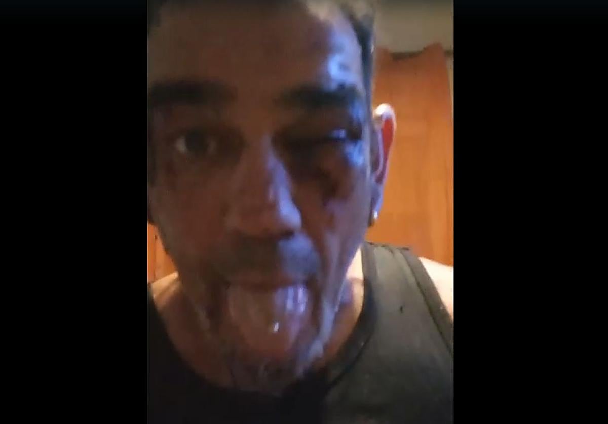 Ángel después de la pelea