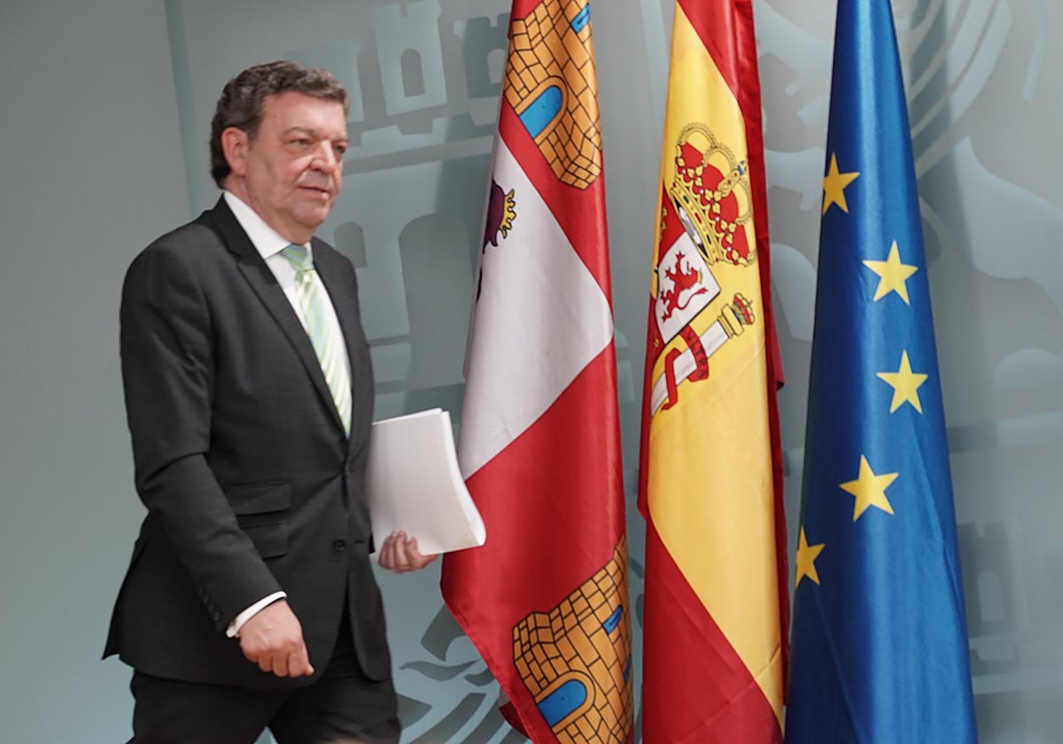 El consejero de la Presidencia, Luis Miguel González Gago, en una imagen de archivo