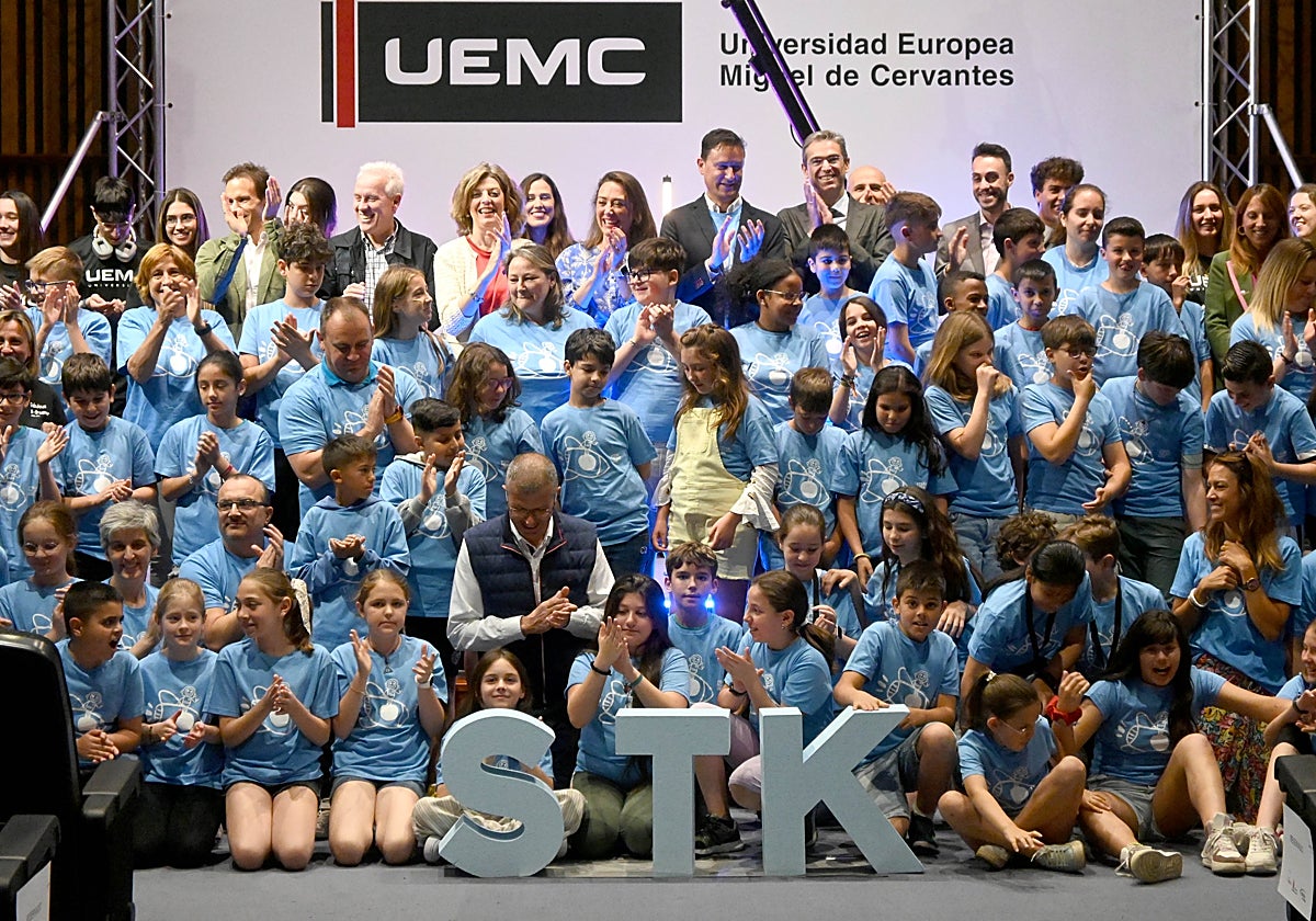 González Corral inaugura la fase final del programa 'Stem Talent Kids' en Valladolid