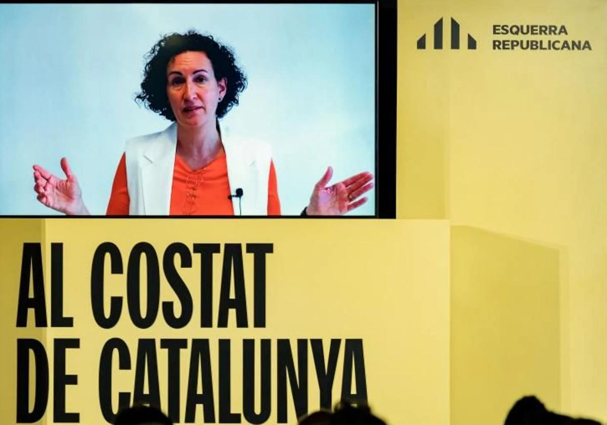 La secretaria general de ERC, Marta Rovira, en una imagen de archivo