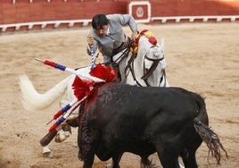 Gran tarde de rejoneo en Toledo con Galán, Ventura y Vicens a hombros