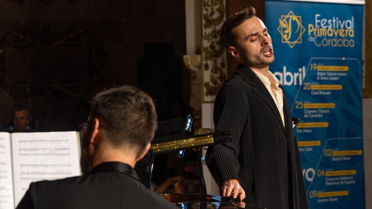 Pablo García-López y Simon Lepper, en un concierto reciente