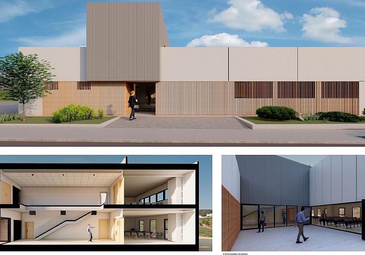 Infografía del futuro centro cívico