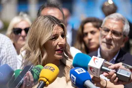 Yolanda Díaz critica la nueva misiva a la ciudadanía de Sánchez: «No va de cartas. A la derecha se le para con hechos»