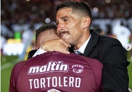 Diego Merino, entrenador del último ascenso del CD Toledo, campeón en Venezuela