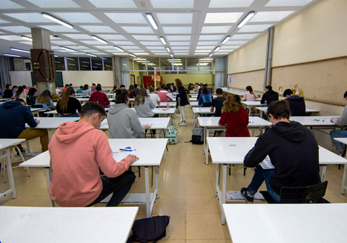 Pruebas EBAU en el campus de Tafira de la ULPGC