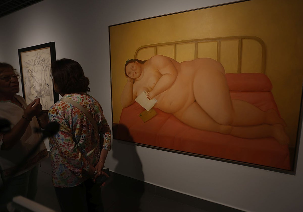 'La carta', una de las obras emblemáticas de Fernando Botero