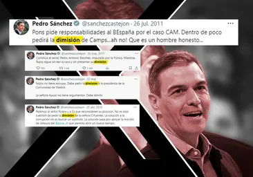 Pedro Sánchez exigió dimisiones a la oposición por casos similares al suyo