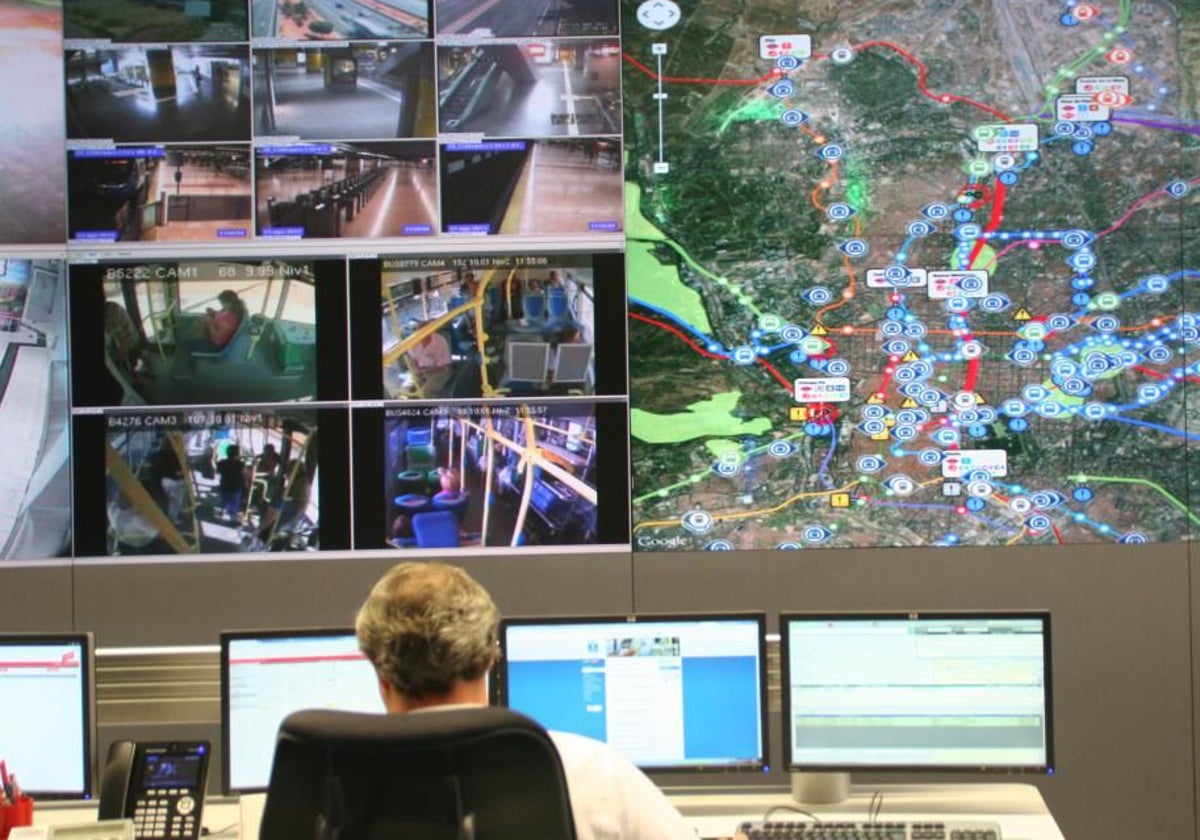 Centro de control de transporte