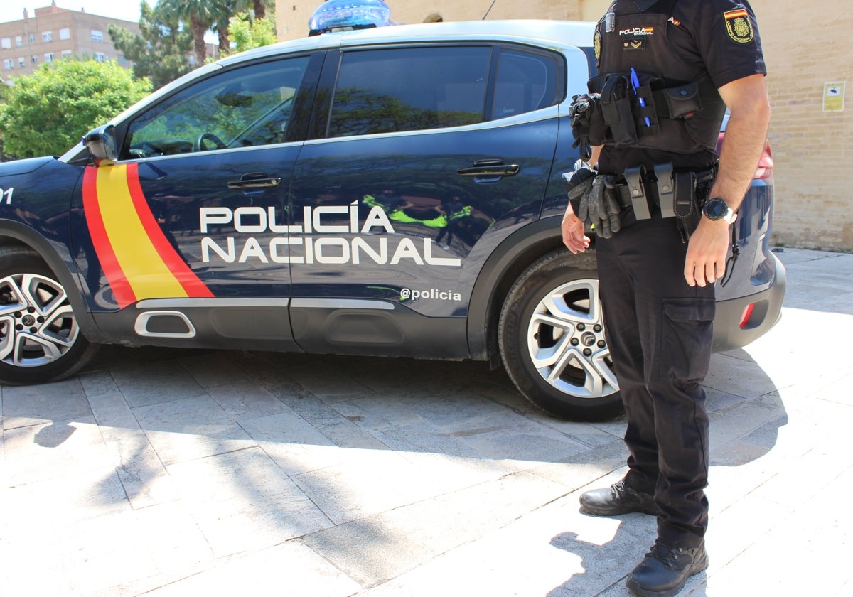 Imagen de archivo de un agente de la Policía Nacional