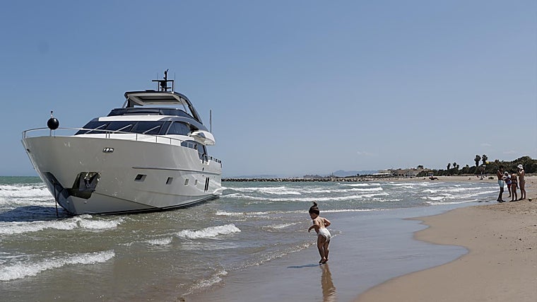 Vista general del yate 'Nordic Lily'