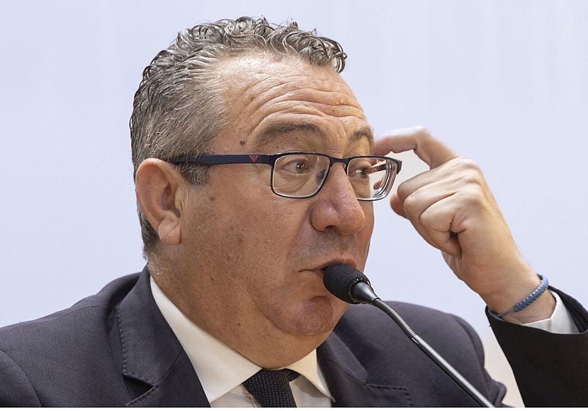 Toni Pérez, presidente de la Diputación de Alicante