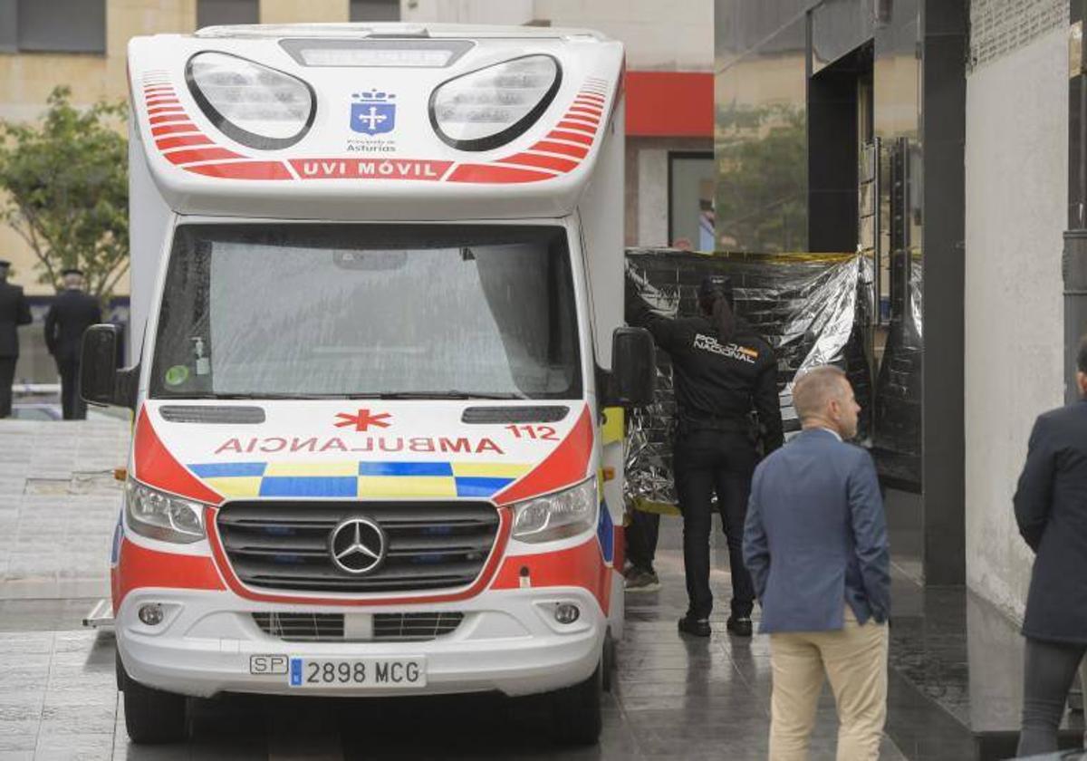 Ambulancia en Oviedo