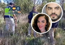 El FBI y la Policía, en el rastreo. Arriba, Ana María y David