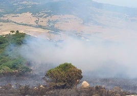 Controlado el incendio de Tarifa tras cuatro días de lucha sin tregua del Infoca