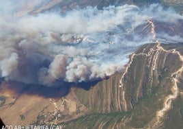 Extinguido el incendio de Tarifa, que ha afectado a 600 hectáreas