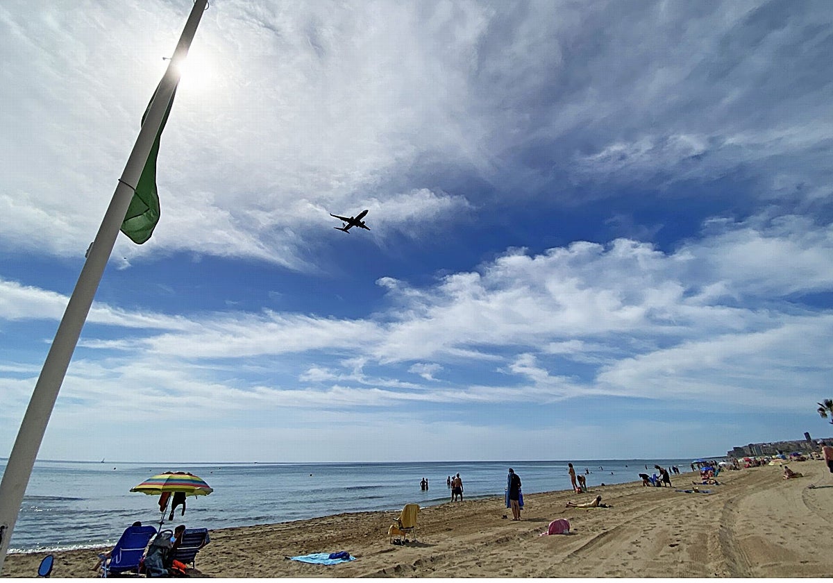 Imagen de una de las playas de la ciudad de Elche