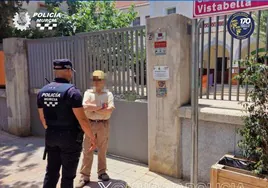 Detenido un hombre por estrangular a un conserje en Murcia que le cazó escondido en un colegio cuando preparaba un robo