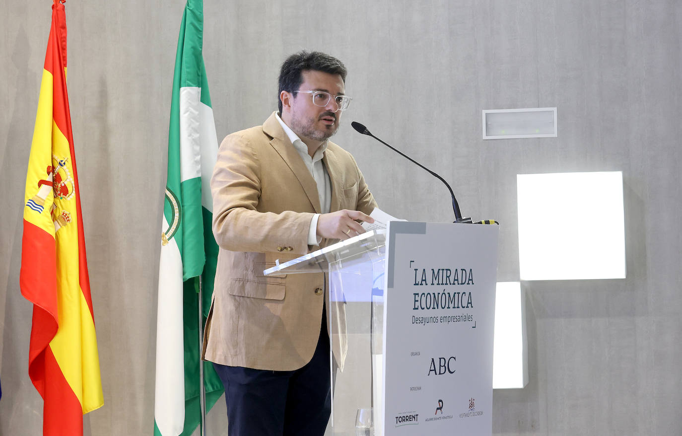 Las imágenes de Benjamín Lana en el ciclo La Mirada Económica de ABC Córdoba