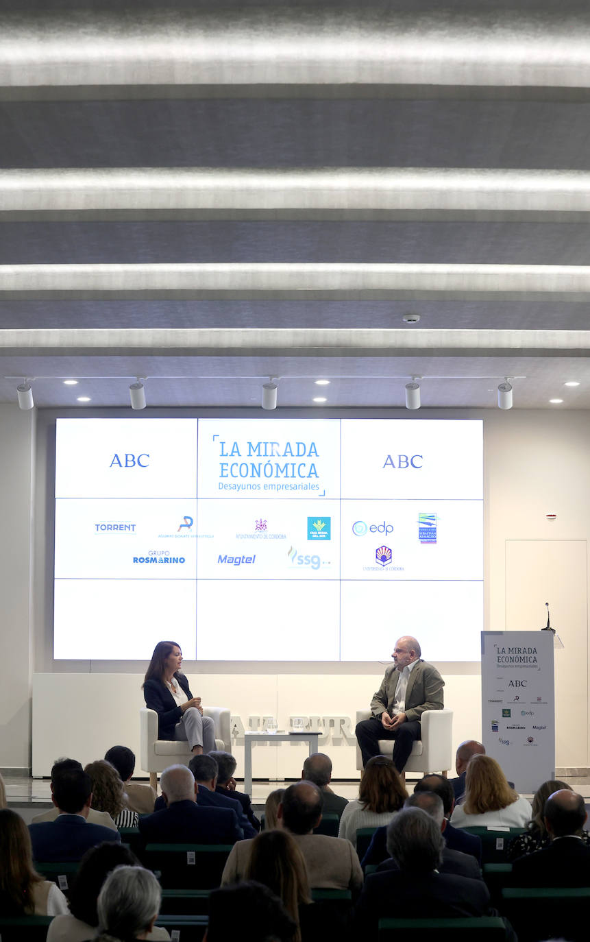 Las imágenes de Benjamín Lana en el ciclo La Mirada Económica de ABC Córdoba