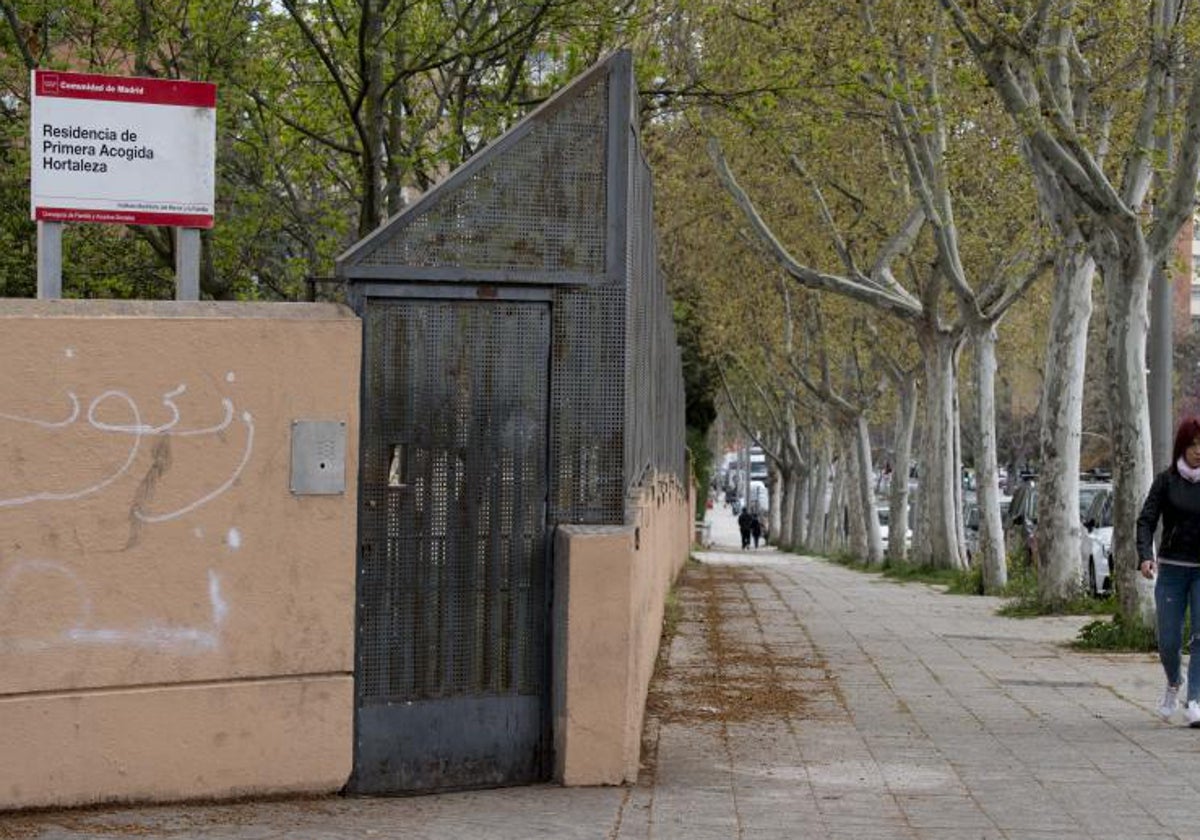 Imagen de un centro de menores tutelados en la capital