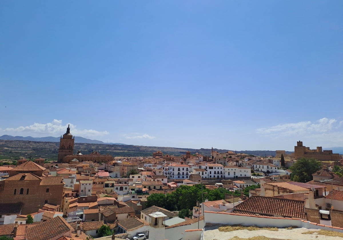 Vista general de Guadix, donde se realizaron las estafas