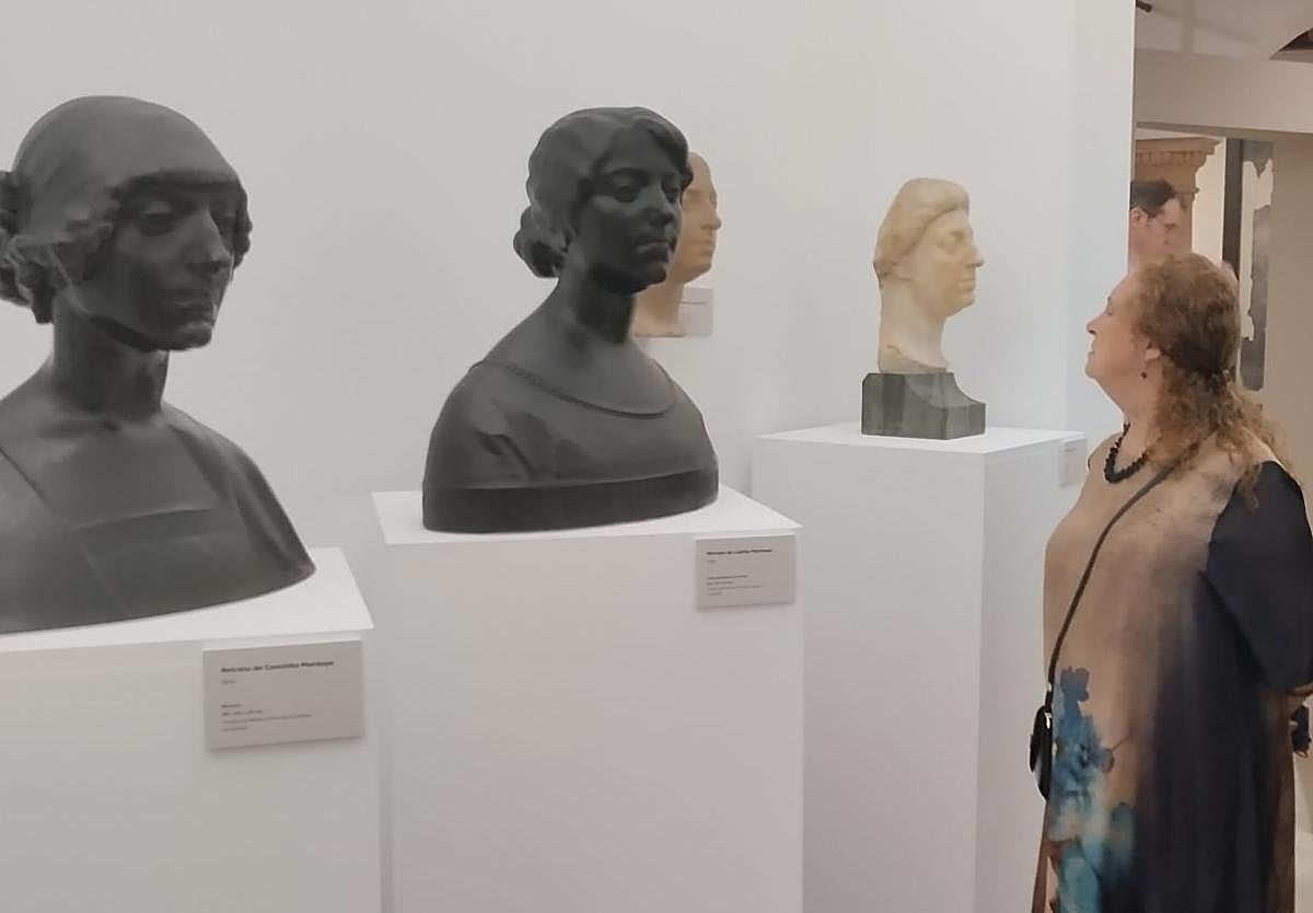 Inauguración de la exposición 'Mateo Inurria. Retratos'.