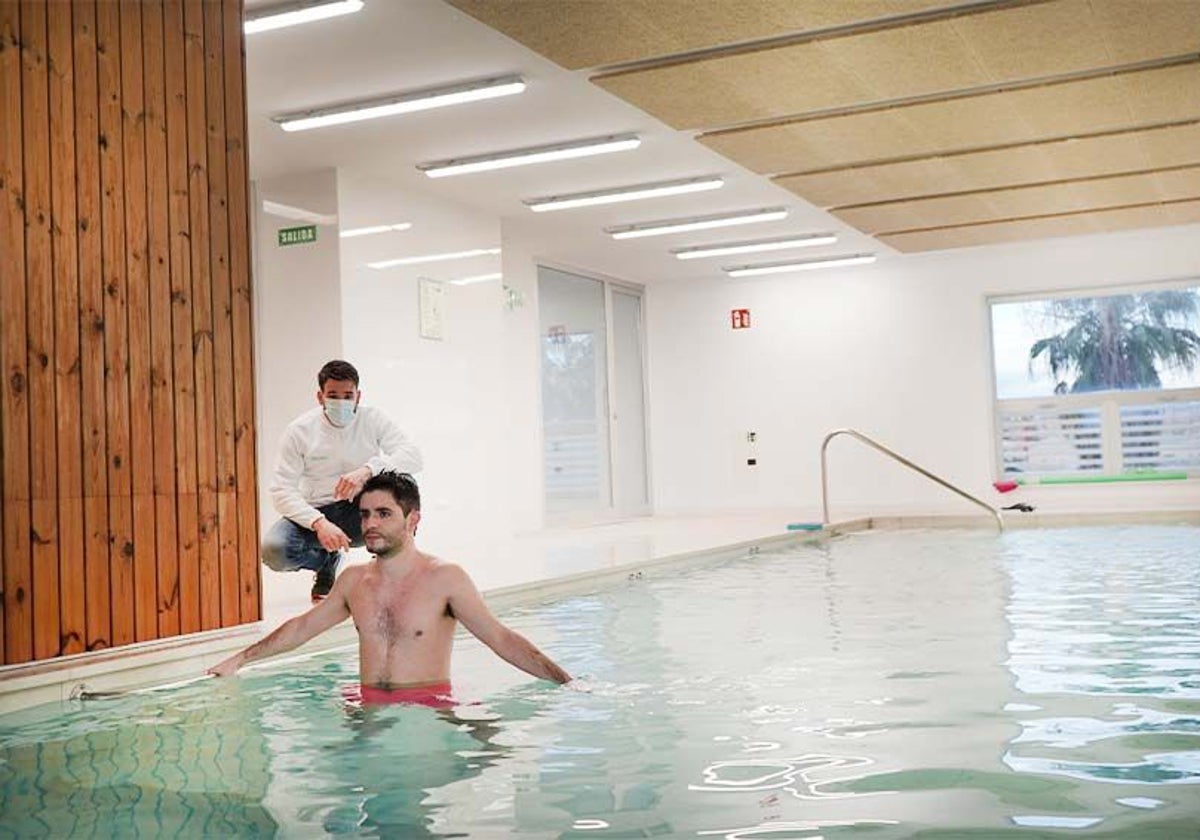 Imagen de la piscina de rehabilitación de IMSKE