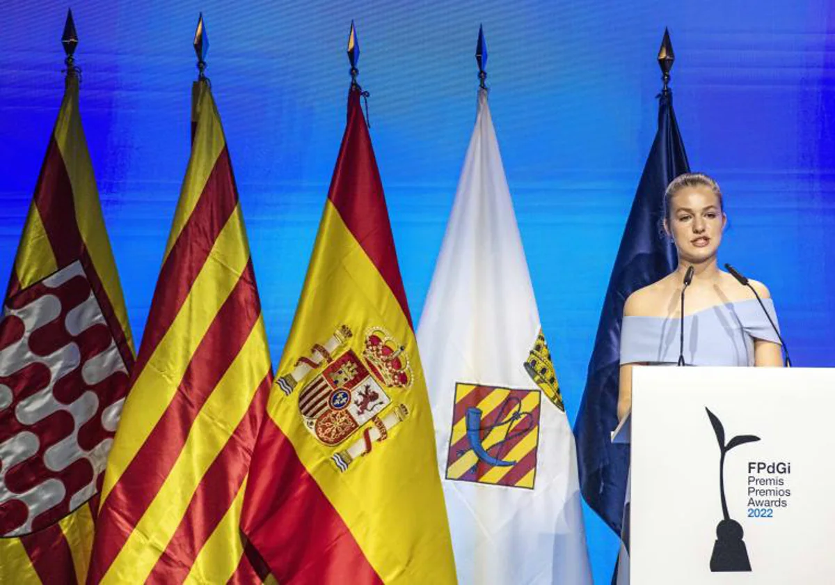 La Princesa de Asturias en los Premios Fundación Princesa de Girona