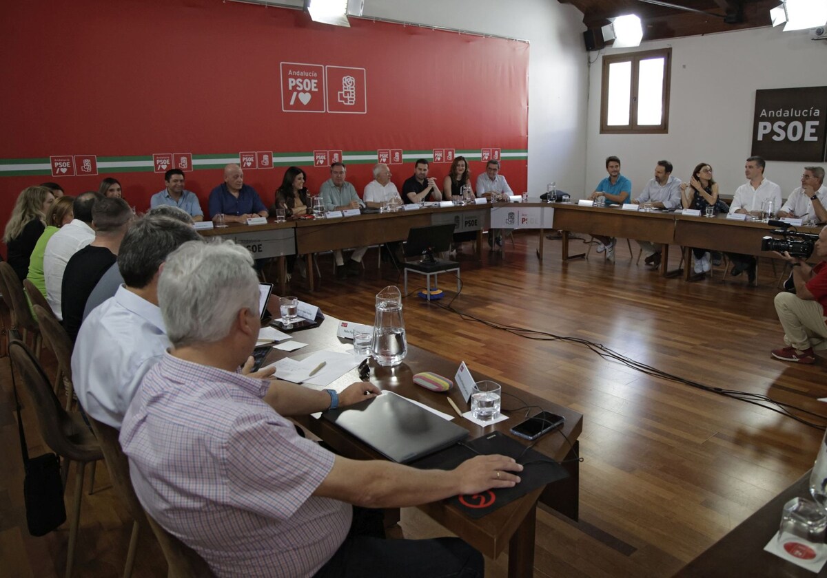 Juan Espadas en el comité ejecutivo regional