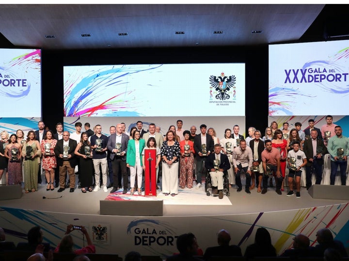 El deporte provincial toledano se viste de gala en la Diputación
