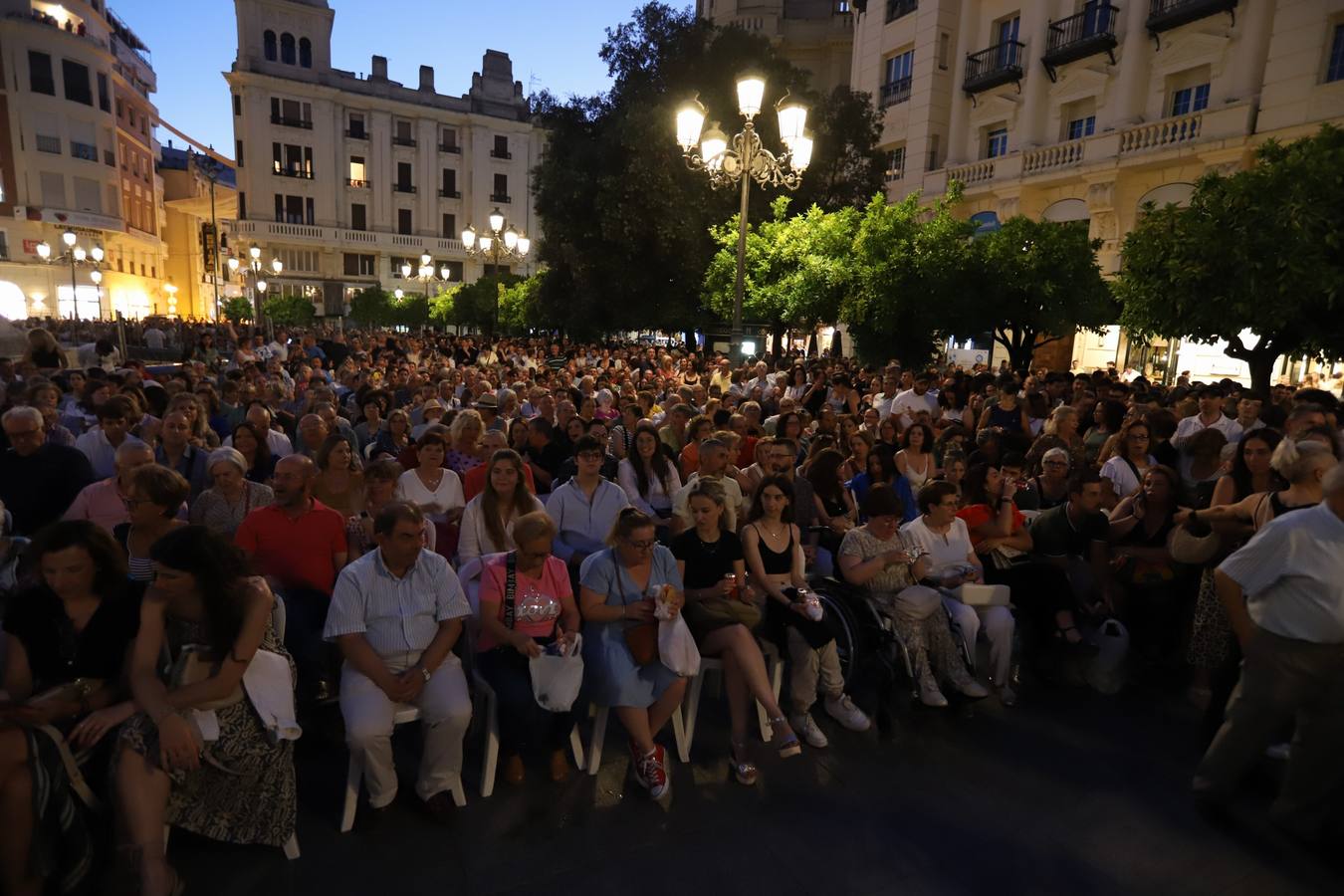 Fotos: la emoción de José Mercé para abrir la Noche Blanca del Flamenco en Córdoba