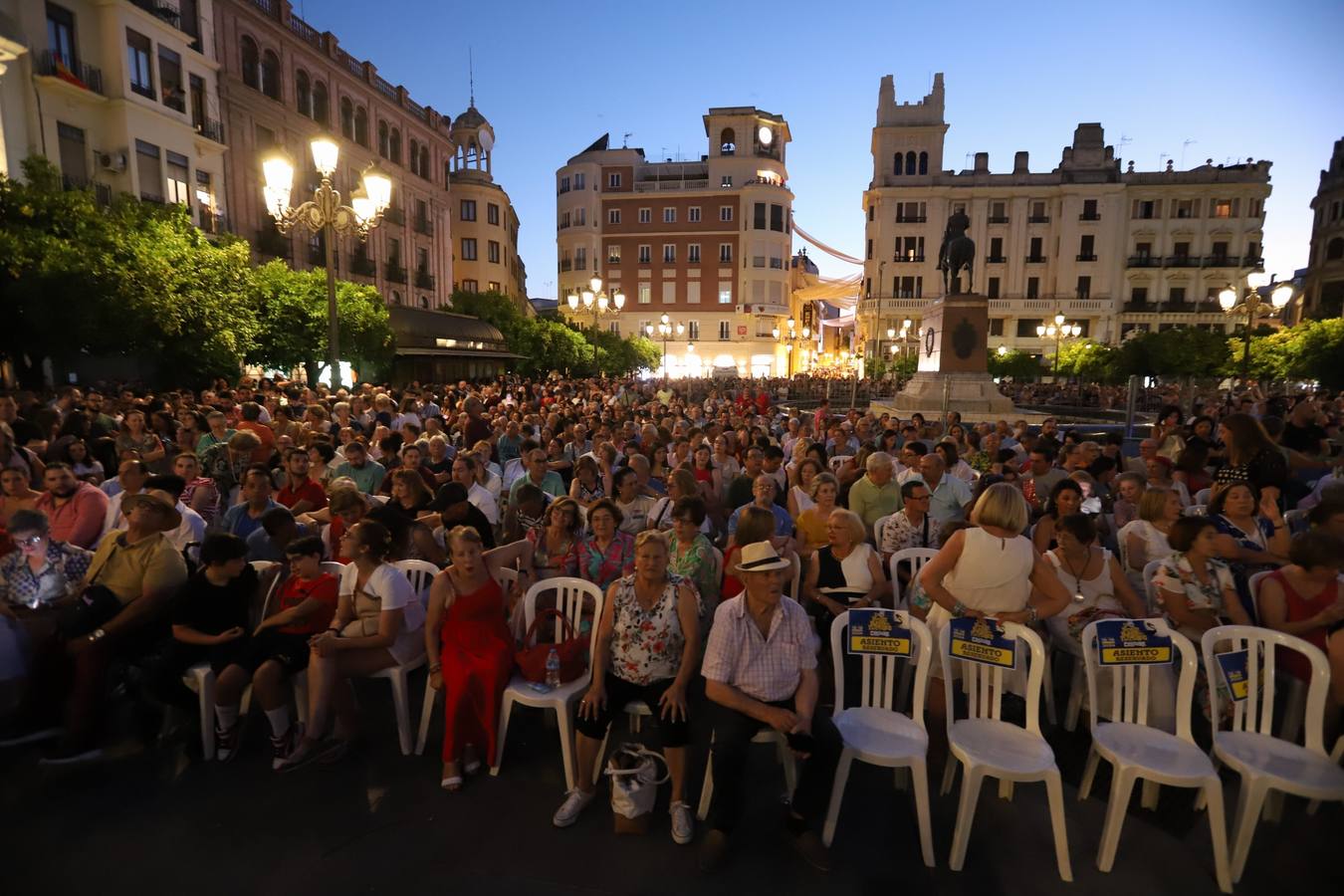 Fotos: la emoción de José Mercé para abrir la Noche Blanca del Flamenco en Córdoba