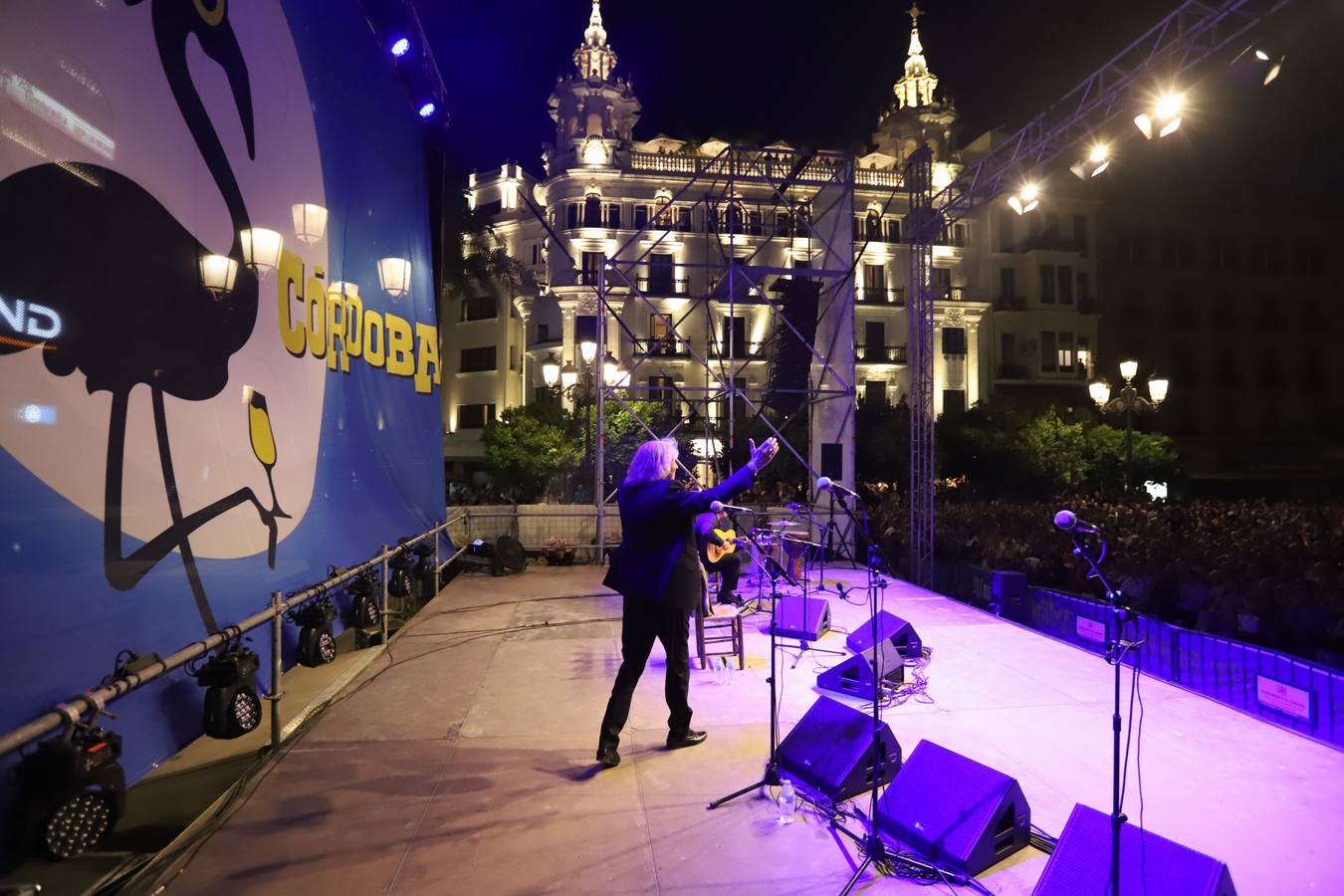 Fotos: la emoción de José Mercé para abrir la Noche Blanca del Flamenco en Córdoba