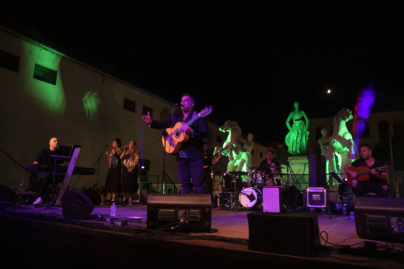 Las mejores imágenes de los conciertos de la Noche Blanca del Flamenco de Córdoba