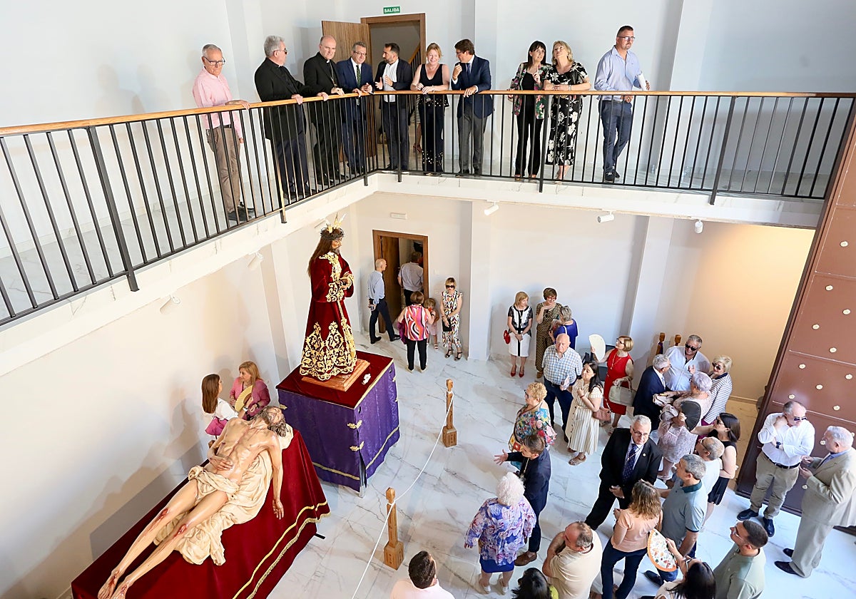 Imagen de la inauguración de la Casa Cofrade de Albatera