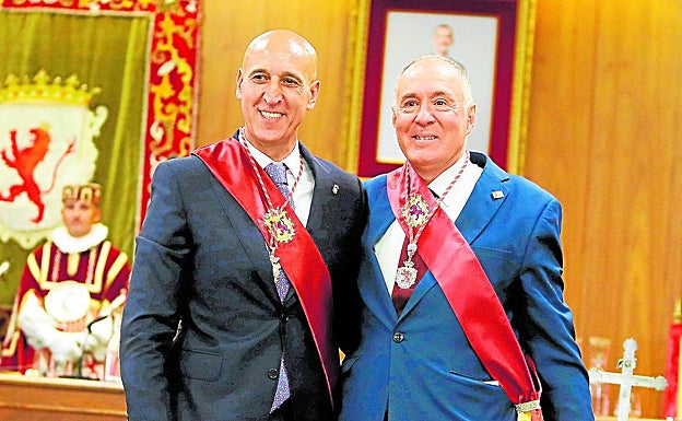 El alcalde de León y el portavoz de la UPL