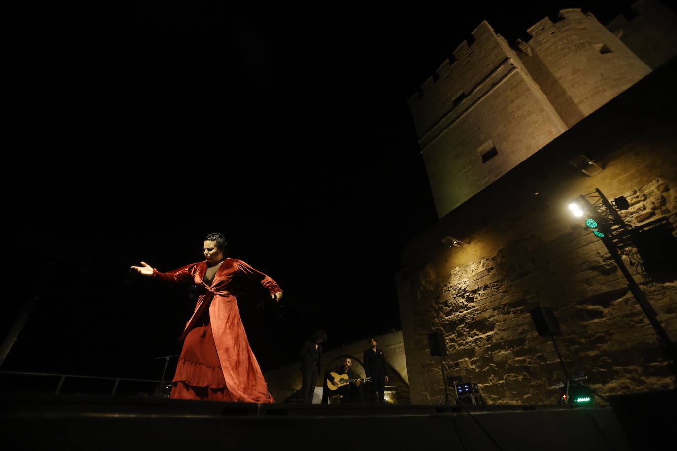 Las mejores imágenes de los conciertos de la Noche Blanca del Flamenco de Córdoba