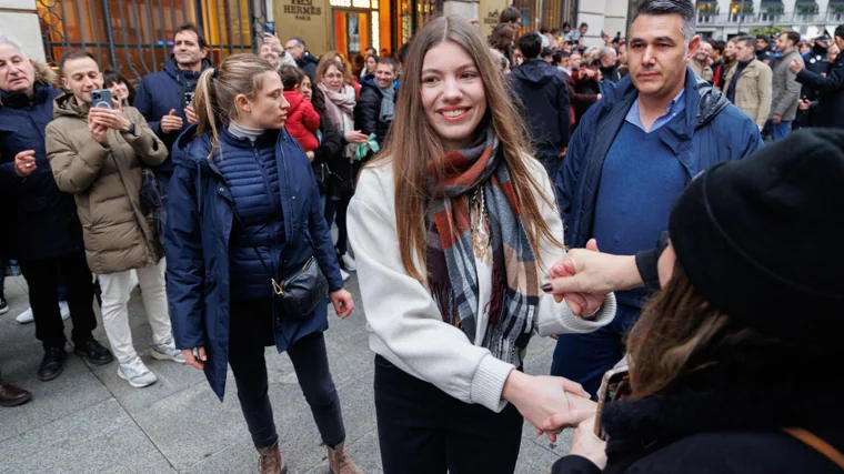 Los Reyes en la procesión de la Soledad y el Desamparo de este año