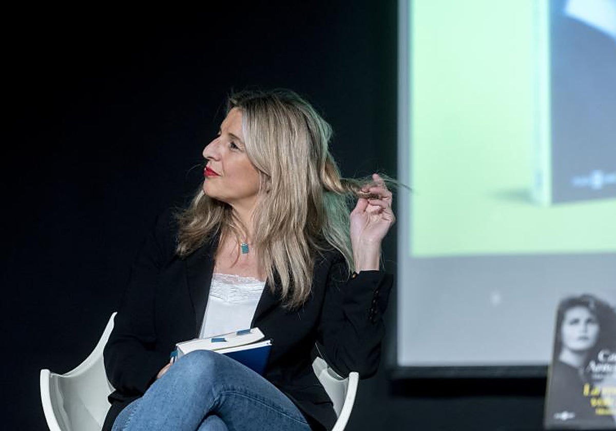 La vicepresidenta Yolanda Díaz