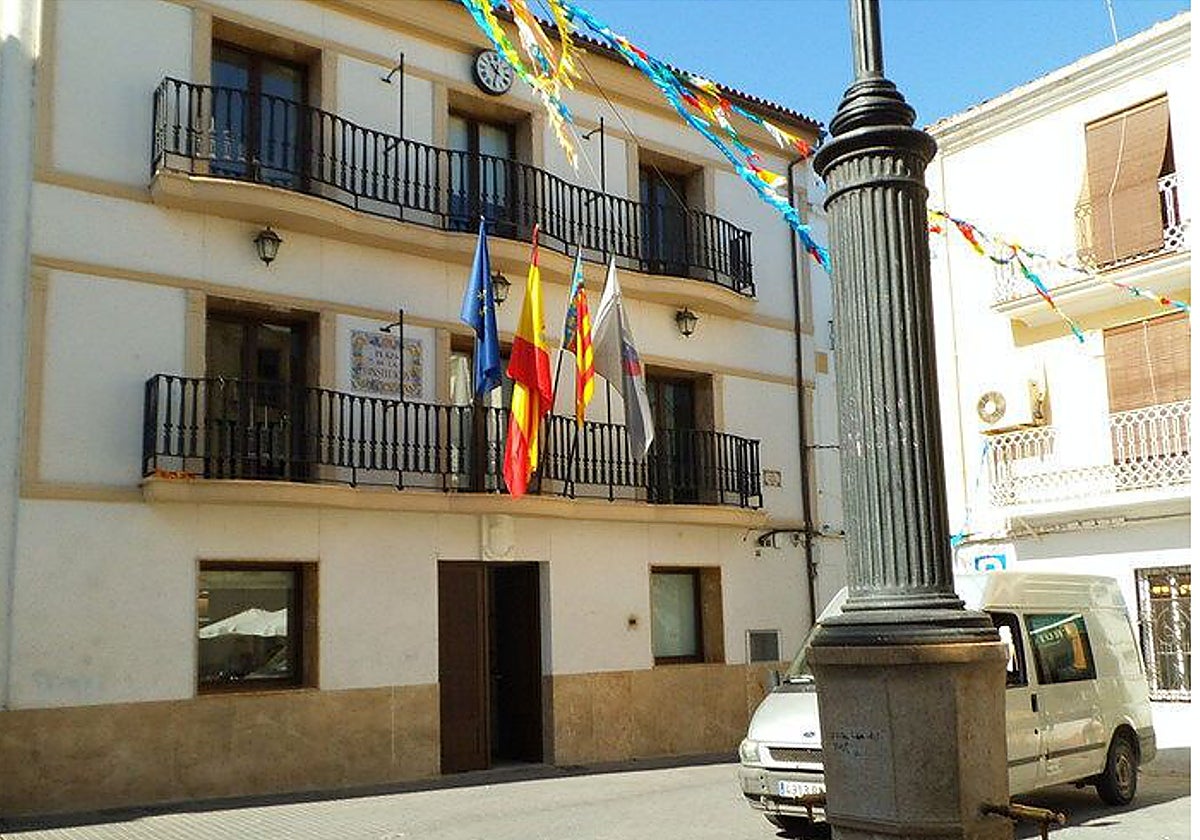 Imagen del Ayuntamiento de la localidad valenciana de Pedralba