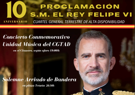 Actos por el décimo aniversario de la coronación del Rey Felipe VI en Valencia