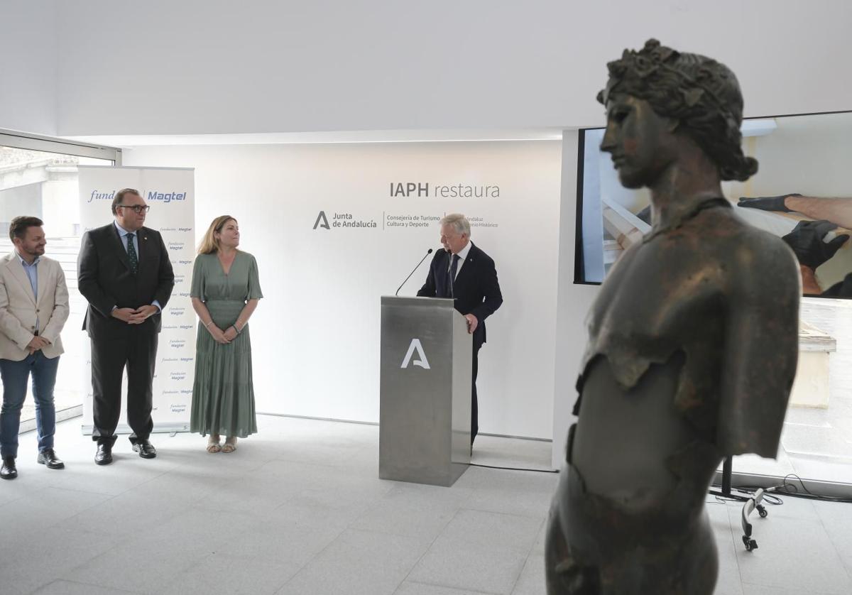 Presentación de los Efebos de Pedro Abad este miércoles, en Sevilla