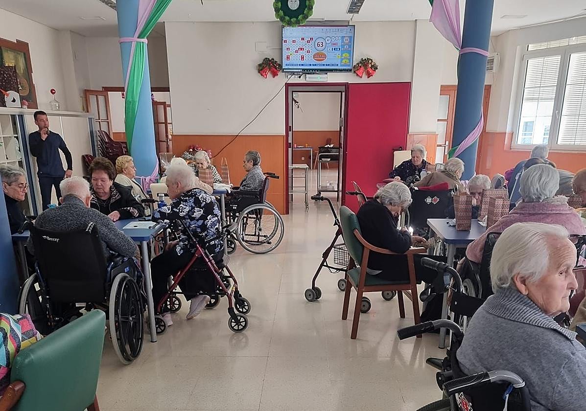 Usuarios de la residencia de Villanueva de Córdoba